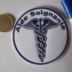 &eacute;cusson aide soignante patch brod&eacute; &agrave; coudre