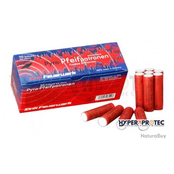 Lot de 10 fuses sifflantes pour arme alarme