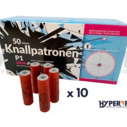 10 fus&eacute;es d&eacute;tonantes pour arme alarme tir artifice