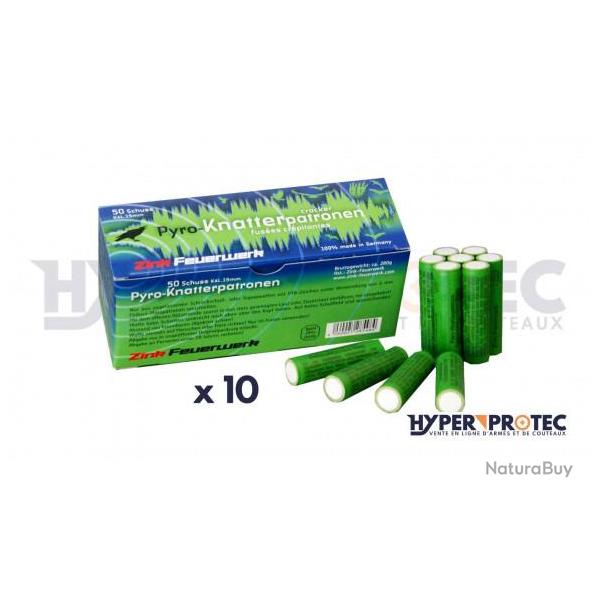 10 fus�es cr�pitantes pour arme alarme feu artifice