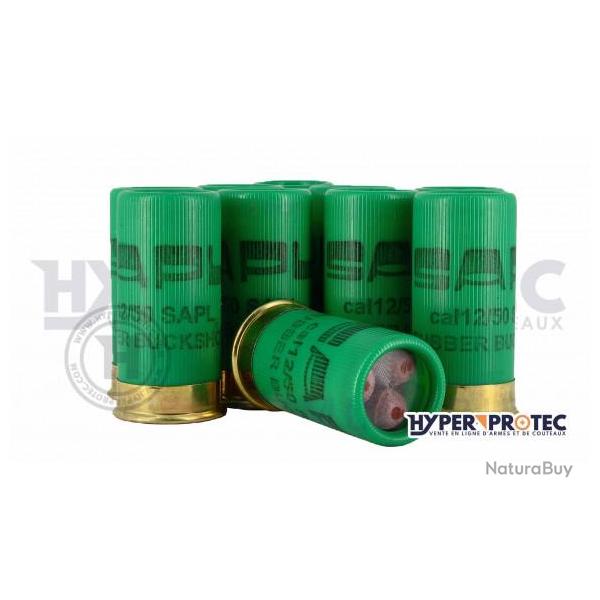 Cartouche Calibre 12/50 Mini Gomm-Cogne Chevrotine