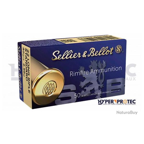 Munition 22 LR Sellier Bellot SB Standard LRN