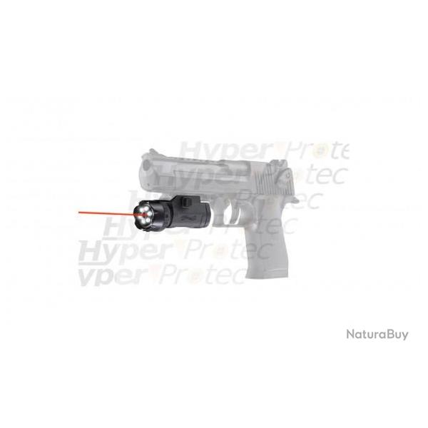 Walther Night Force - Lampe � leds + laser point rouge sur cible