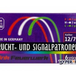 Cartouche Calibre 12/70 Fus&eacute;es lumineuses