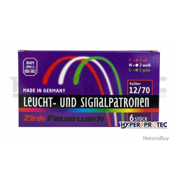 Cartouche Calibre 12/70 Fus�es lumineuses