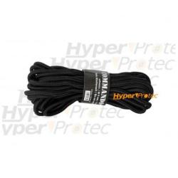 Corde noire &eacute;paisseur 9 mm longueur 15 m