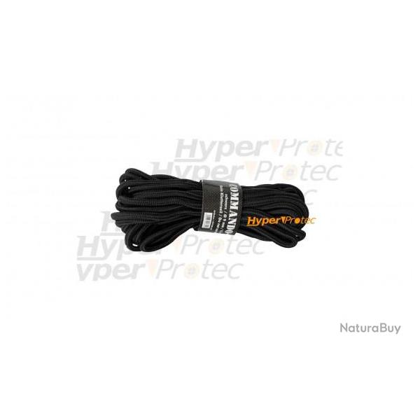 Corde noire �paisseur 9 mm longueur 15 m