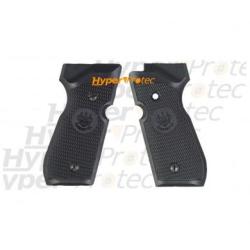 Plaquettes de crosse noires pour Beretta 92 &agrave; plombs