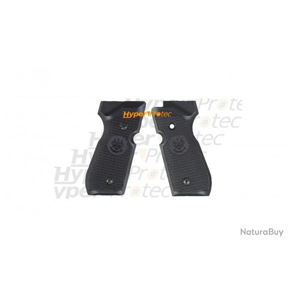 Plaquettes de crosse noires pour Beretta 92 � plombs
