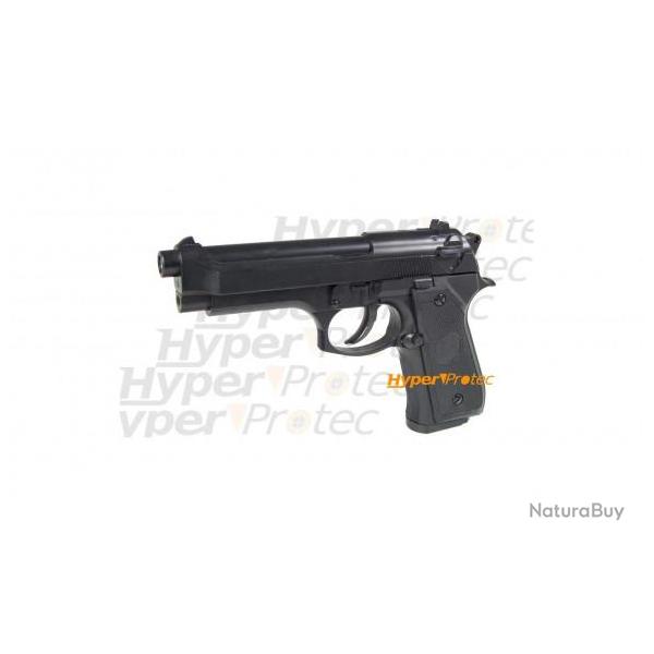 Beretta 92 - pistolet airsoft 6 mm au gaz avec mallette