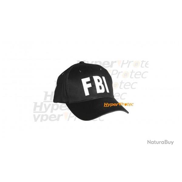 Casquette noire - FBI