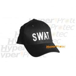Casquette noire - SWAT pour airsoft et d&eacute;guisement