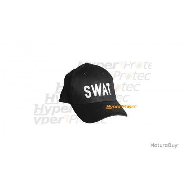 Casquette noire - SWAT pour airsoft et d�guisement