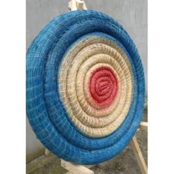Cible en paille 60 x 6 cm pour archerie tir arbal&egrave;te