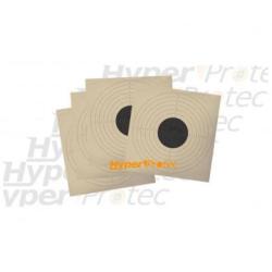 50 cibles carton 17x17 cm pour tir au plomb