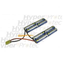 Batterie 2000 mAh 9.6V pour airsoft &eacute;lectrique - type V mini