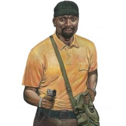 Poster cible Mike - 89 x 64 cm