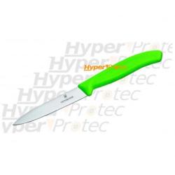 Couteau office Victorinox lame 8 cm Manche vert