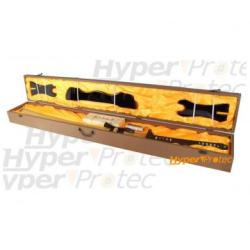 Katana Saya en bois laqu&eacute; + coffret bois - Lame Maru 102 cm