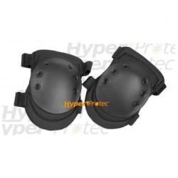 Kit de 2 genouill&egrave;res noires - pour airsoft et paintball