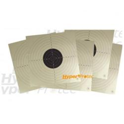 Lot de 5 cibles C50 en carton de 55x52 cm pour du tir &agrave; 25-50 m&egrave;tres