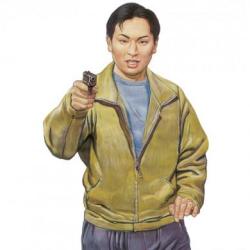 Poster cible Quentin - 89 x 64 cm