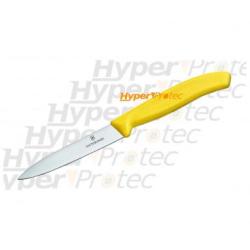 Couteau office Victorinox lame 8 cm Manche jaune