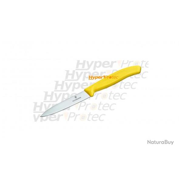 Couteau office Victorinox lame 8 cm Manche jaune