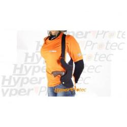 Holster vertical pour 2 &eacute;paules pour droitier - Noir