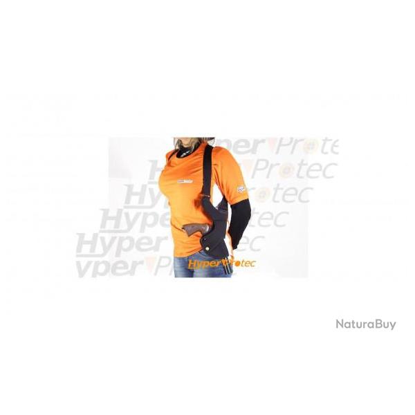Holster vertical pour 2 �paules pour droitier - Noir
