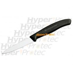 Couteau office Victorinox lame 8 cm Manche noir