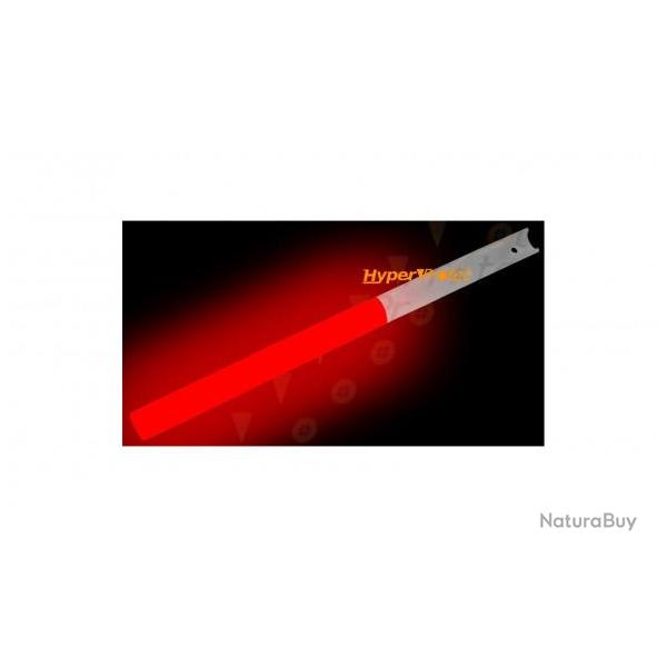 B�ton lumineux rouge 1.5x24 cm 8 heures