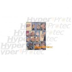 Overlay mains pour d&eacute;corer Poster cible - 89 x 64 cm