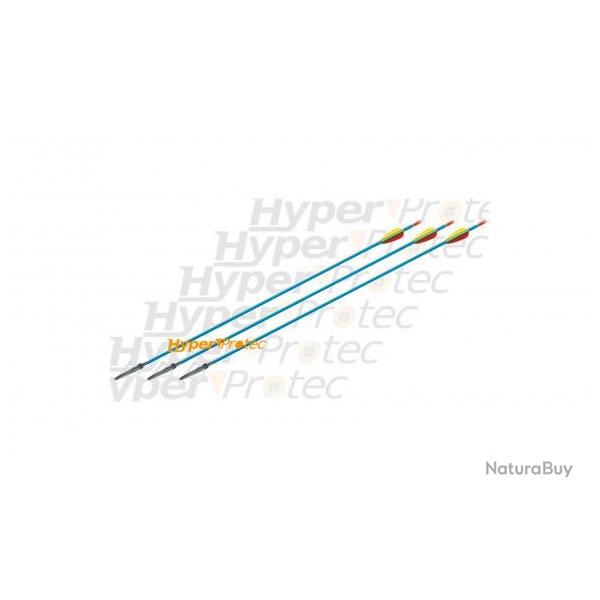 3 fl�ches chasse en aluminium pour arc 30 pouces - 76 cm