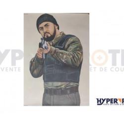 Poster cible Xavier - 89 x 64 cm