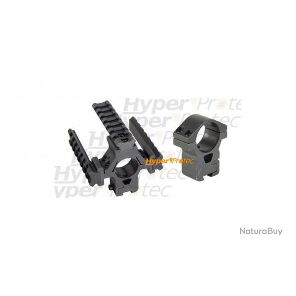 Tri rail Picatinny Profil medium pour rail 11 mm