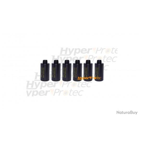 6 enveloppes de grenades Flash Bang