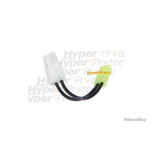 Adaptateur Large vers mini pour batterie airsoft