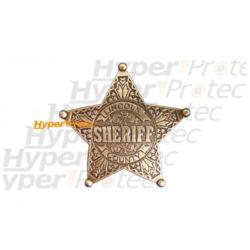 Broche &eacute;toile de Sheriff - Lincoln Country Western