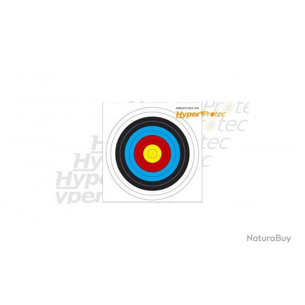 Set 5 blasons cibles 27x27 cm pour du tir arbal�te