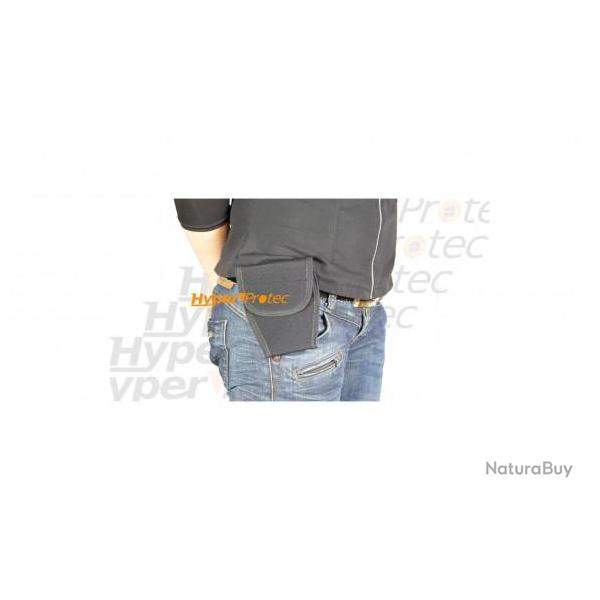 Porte menottes noir fermeture scratch ceinture Guardian Angel