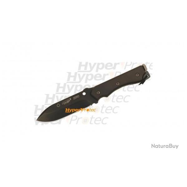 Couteau tactical noir Aitor Zero avec �tui de transport