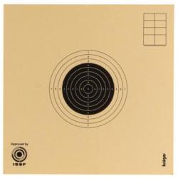 250 cibles en carton 10 cm pour du tir &agrave; la carabine &agrave; 10 m&egrave;tres