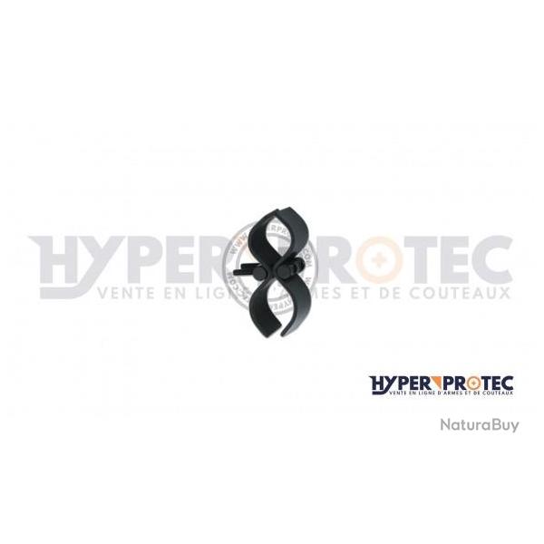 Montage attache forme huit fixation lampe sur fusil ou carabine