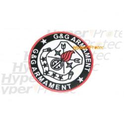 Ecusson badge pour diff&eacute;rencier les teams - G&G noir et rouge Ro