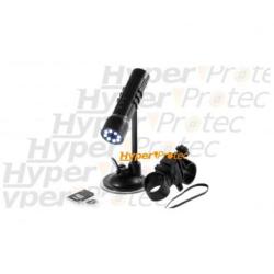 Lampe cam&eacute;ra espion - avec micro SD