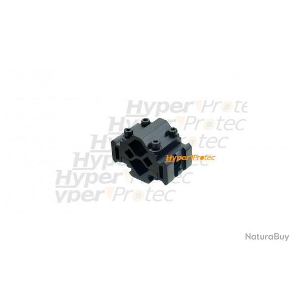 Collier avec 3 rails 22 mm UTG � fixer sur canon