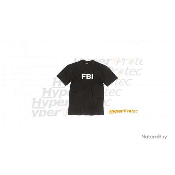 Tee-shirt noir agent du FBI - L