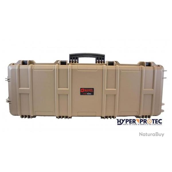Nuprol Large Mousse Wave - Mallette Pour Carabine - Tan