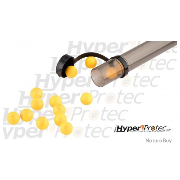 Tube de 16 balles marquantes Cal 50 - Jaune